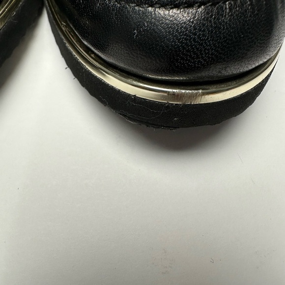 Ron White made Italy Black, Brown, Pink Women’s Tweed Loafers size 5.5 - Picture 6 of 12